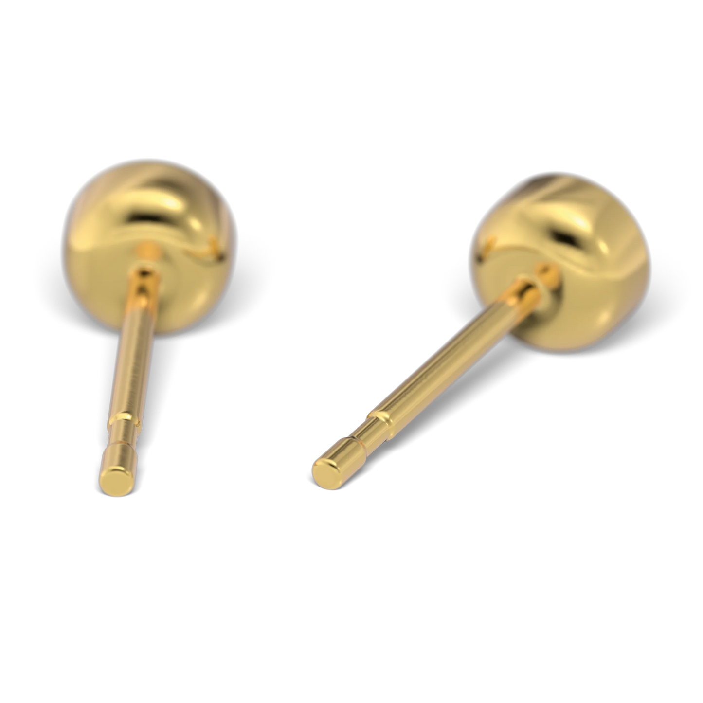 Studex April Crystal, surgical steel gold plated 3 mm - SENSITIVE
