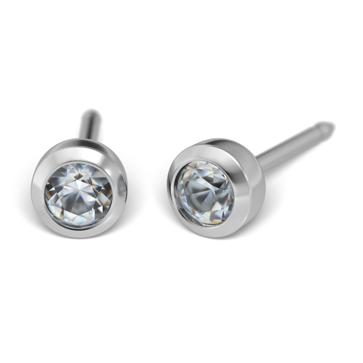 Studex April Crystal - 3 mm - SENSITIVE - TUBE CUBE