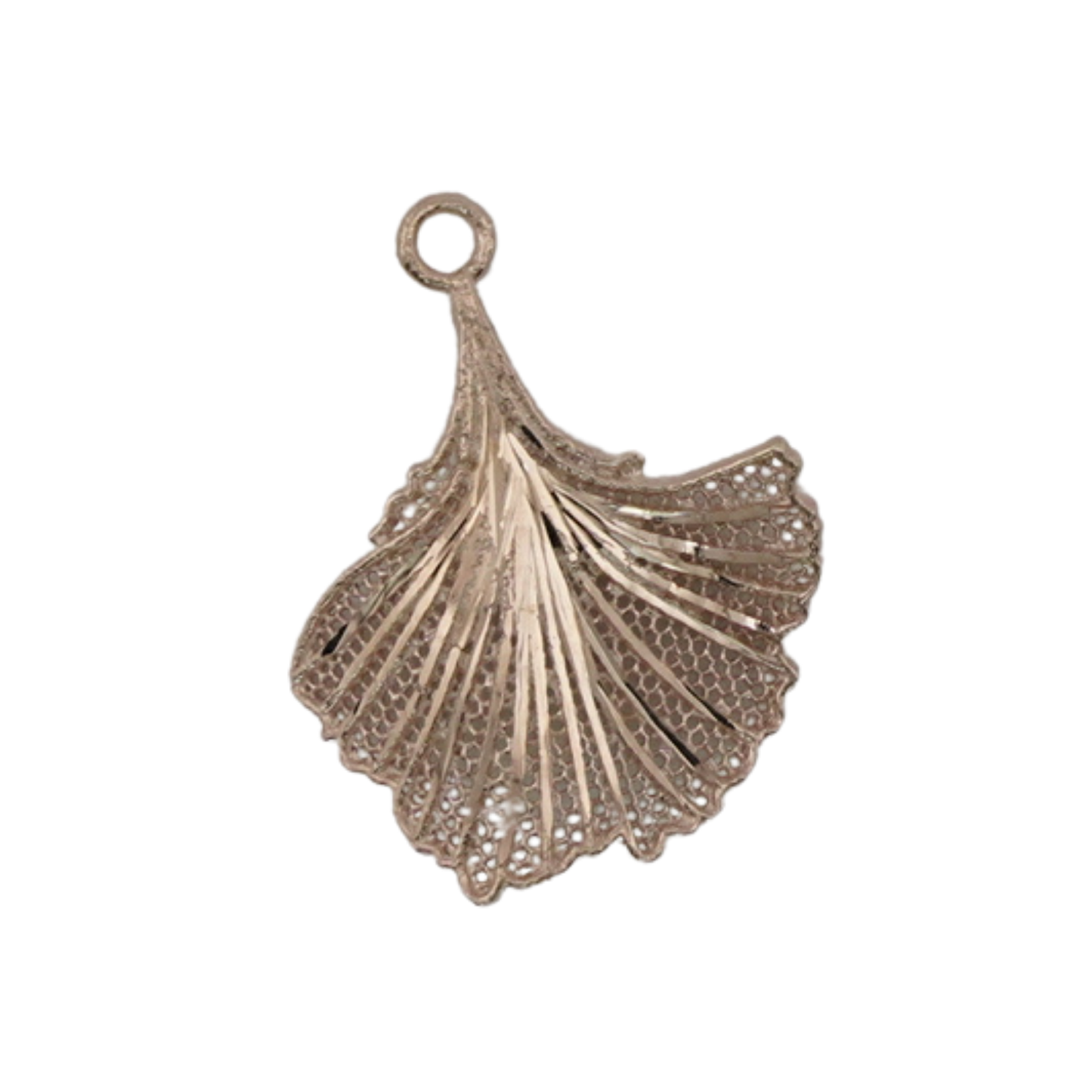 Filigraner Ginkgoblatt Anhänger