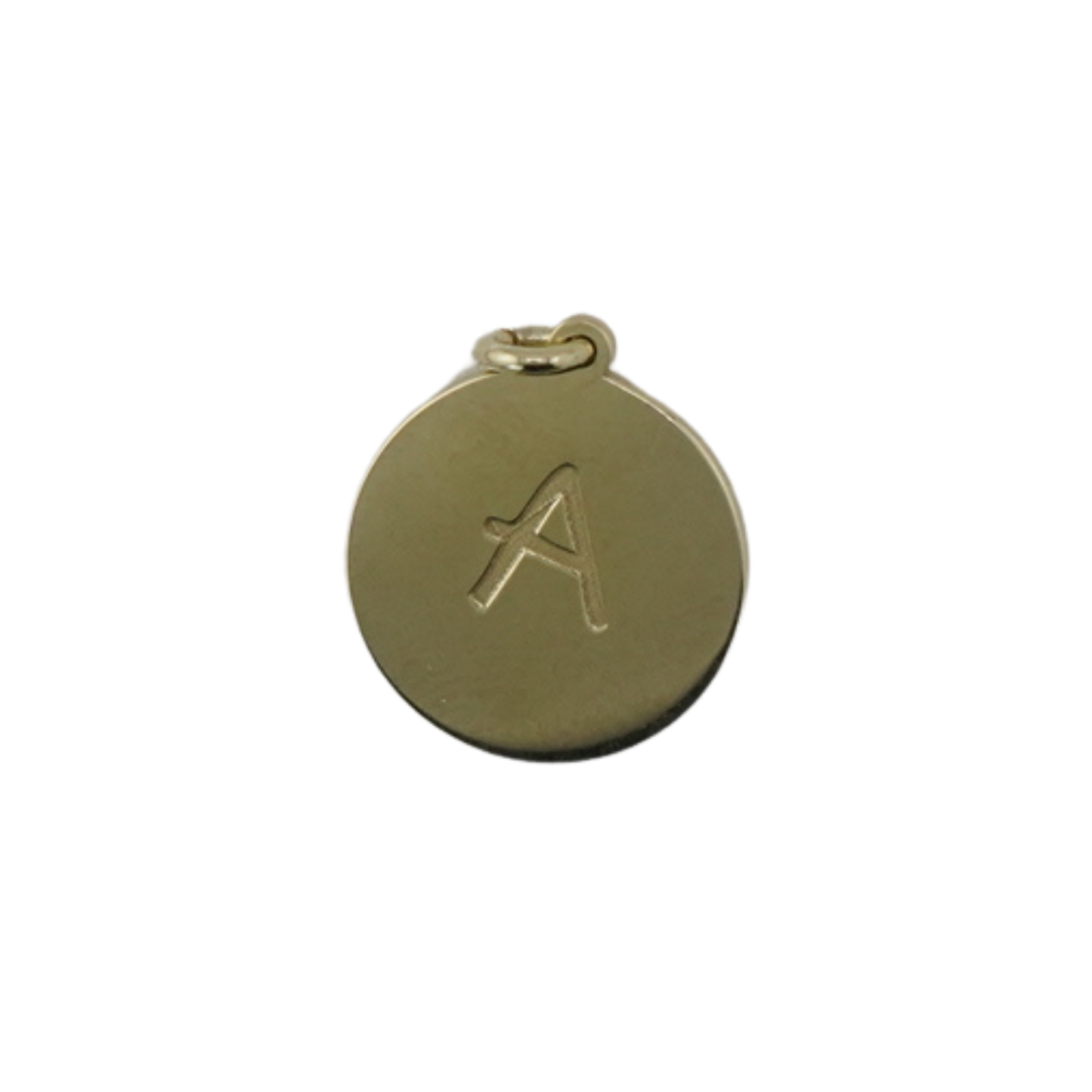 Charm-Anhänger Buchstabe A in Gold