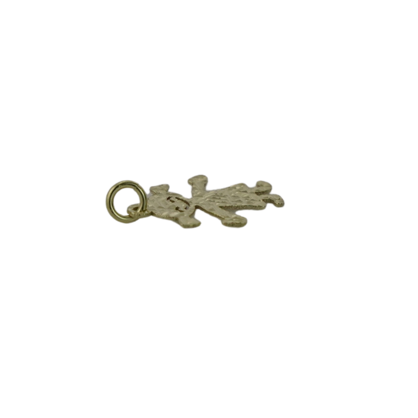 Vergoldeter Charm-Anhänger „Mädchen“