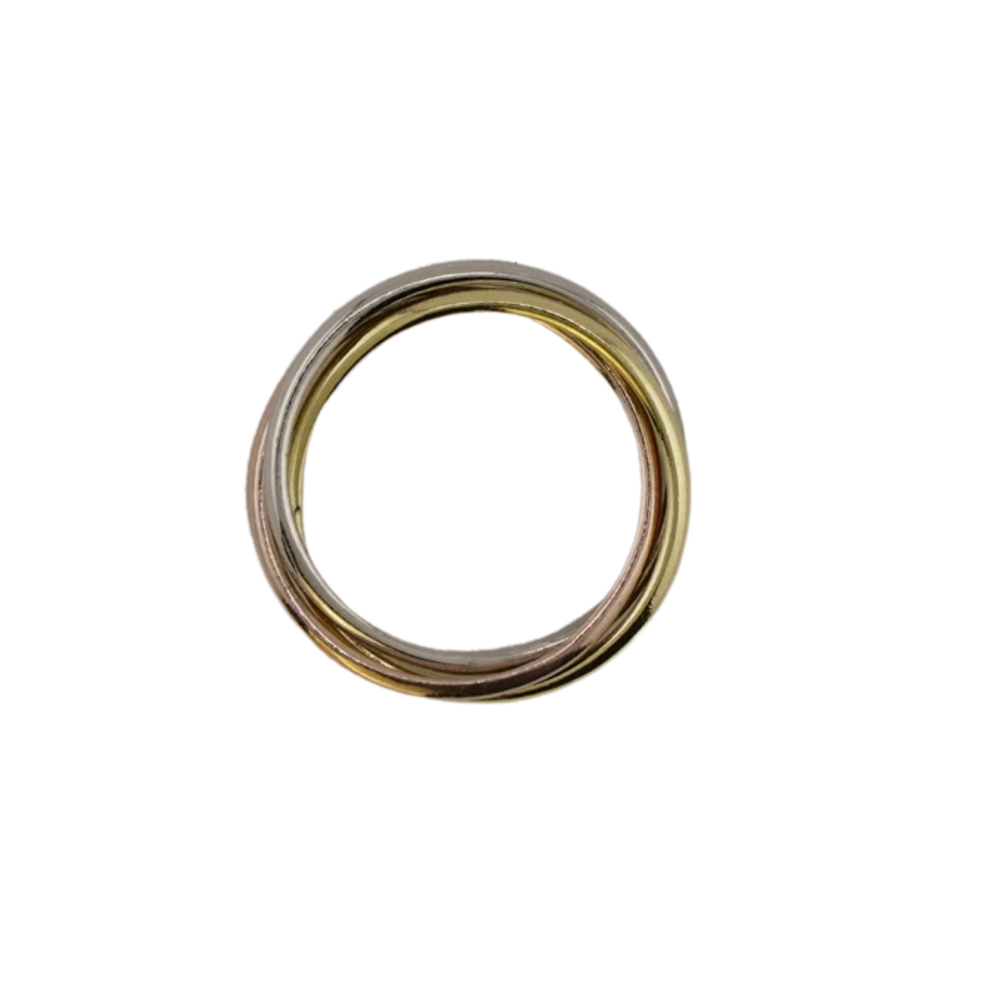 Tri-Color Interlocking Rings