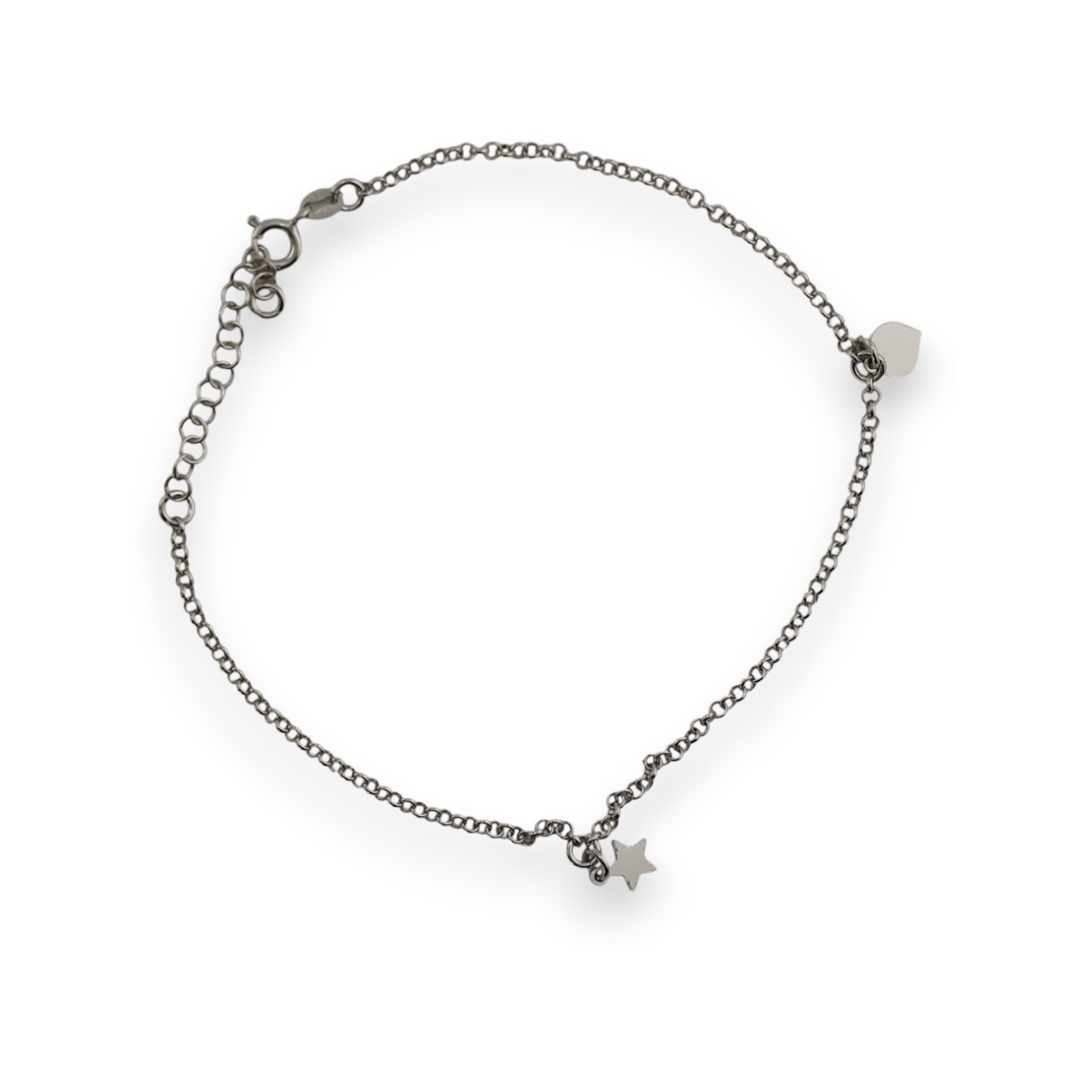 Tiny Star Charm Chain Bracelet