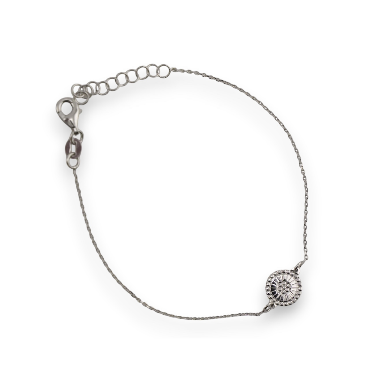 Zierliches Pavé-Kettenarmband