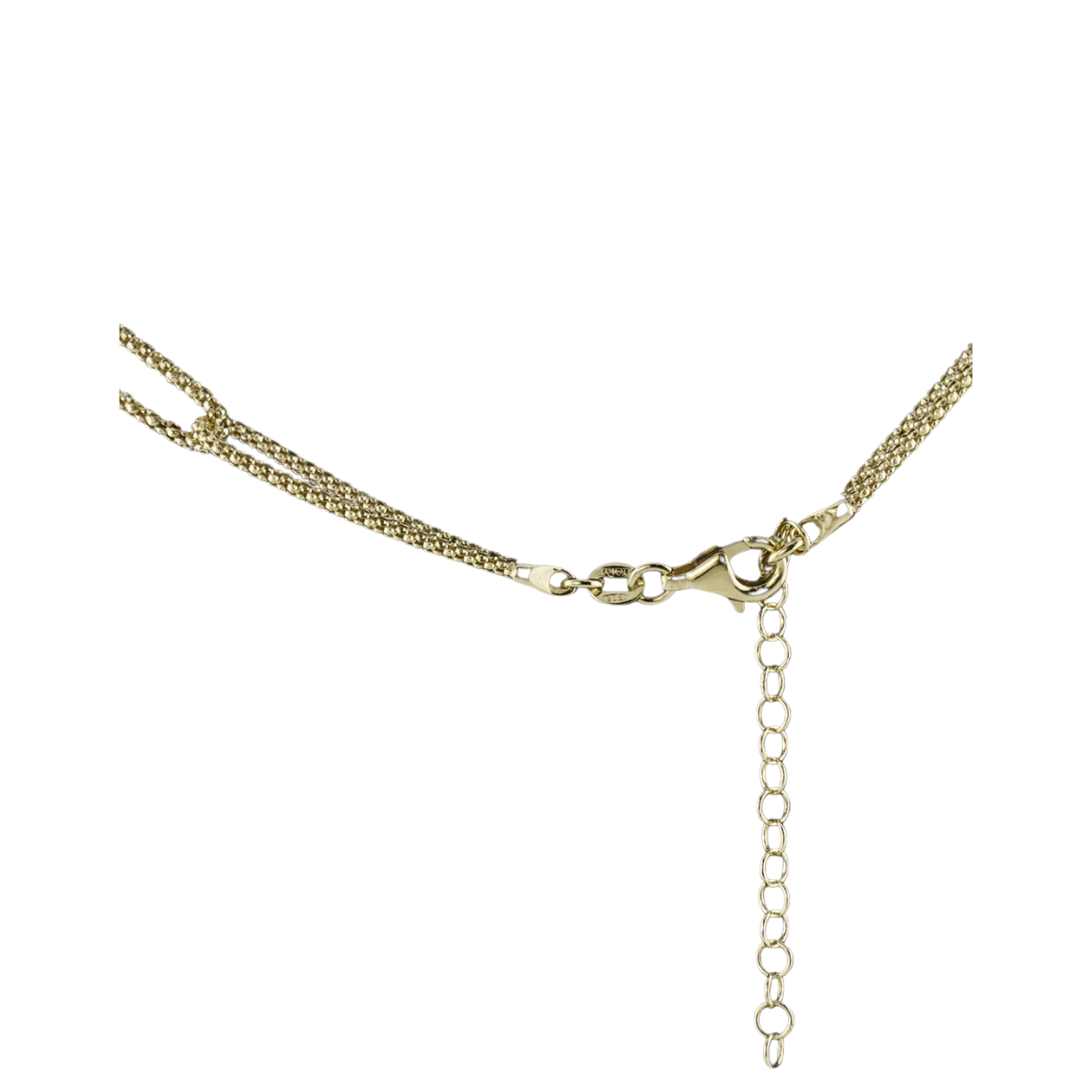 Textured Oval Link Chain Necklace