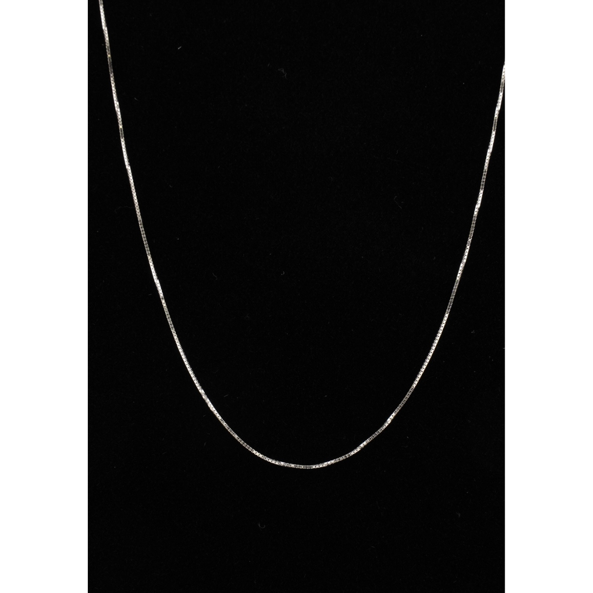 Sterling Silver Box Chain Necklace
