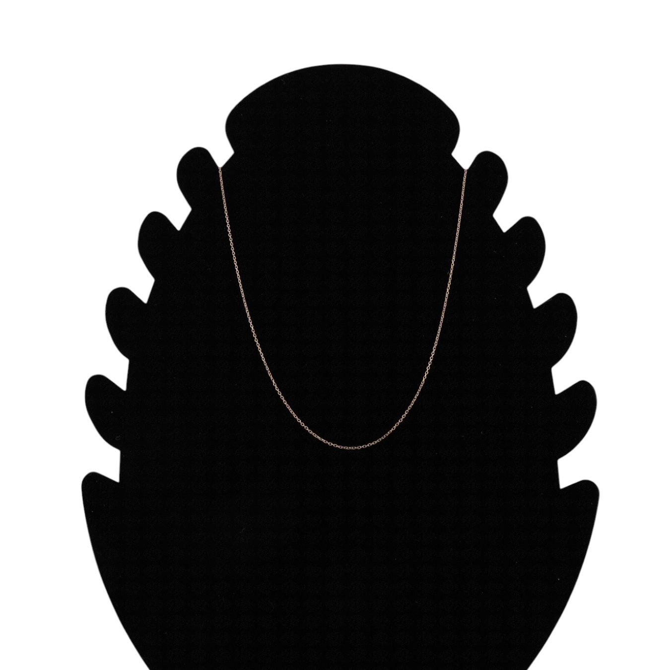 Delicate Rose Gold Plated Chain
