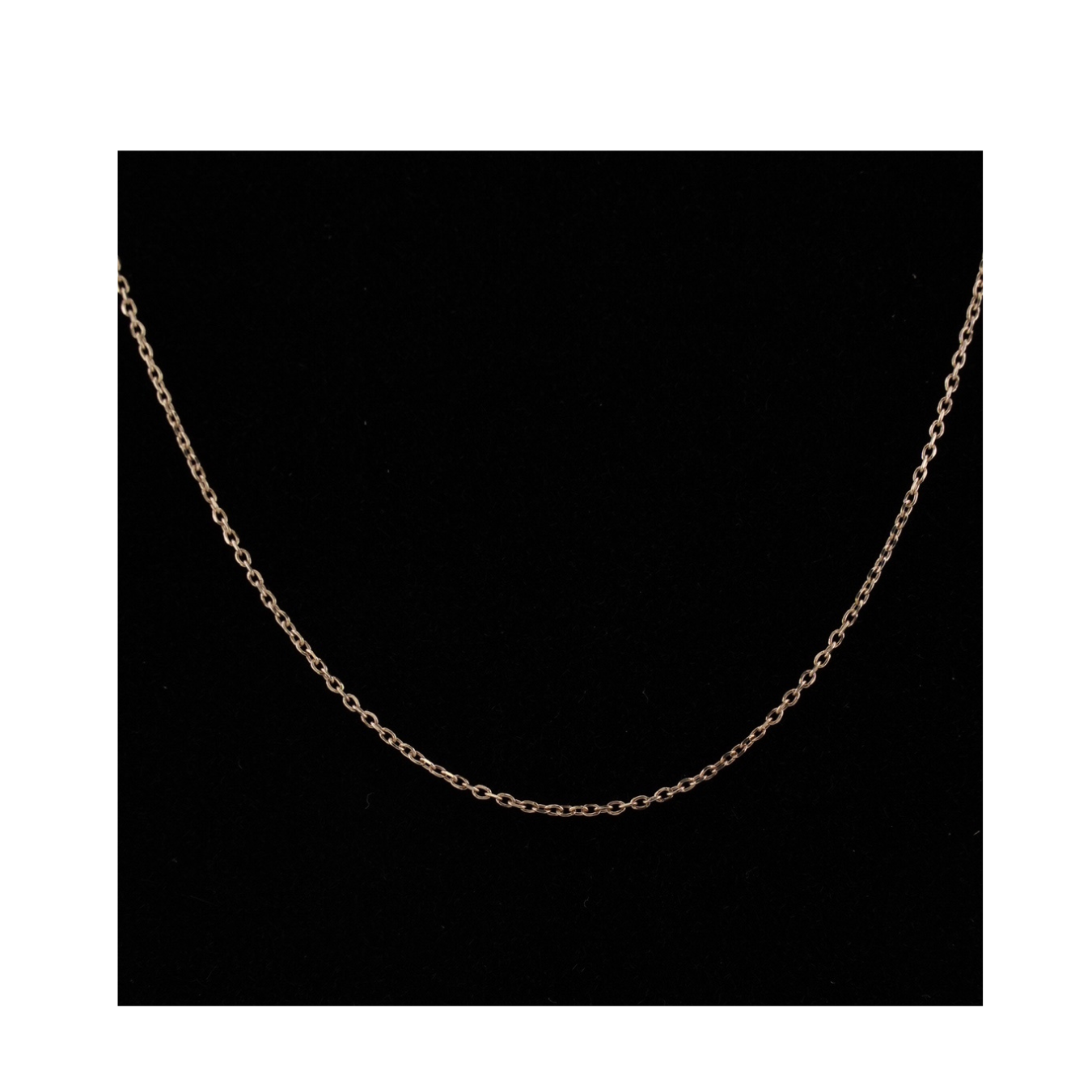 Delicate Rose Gold Plated Chain