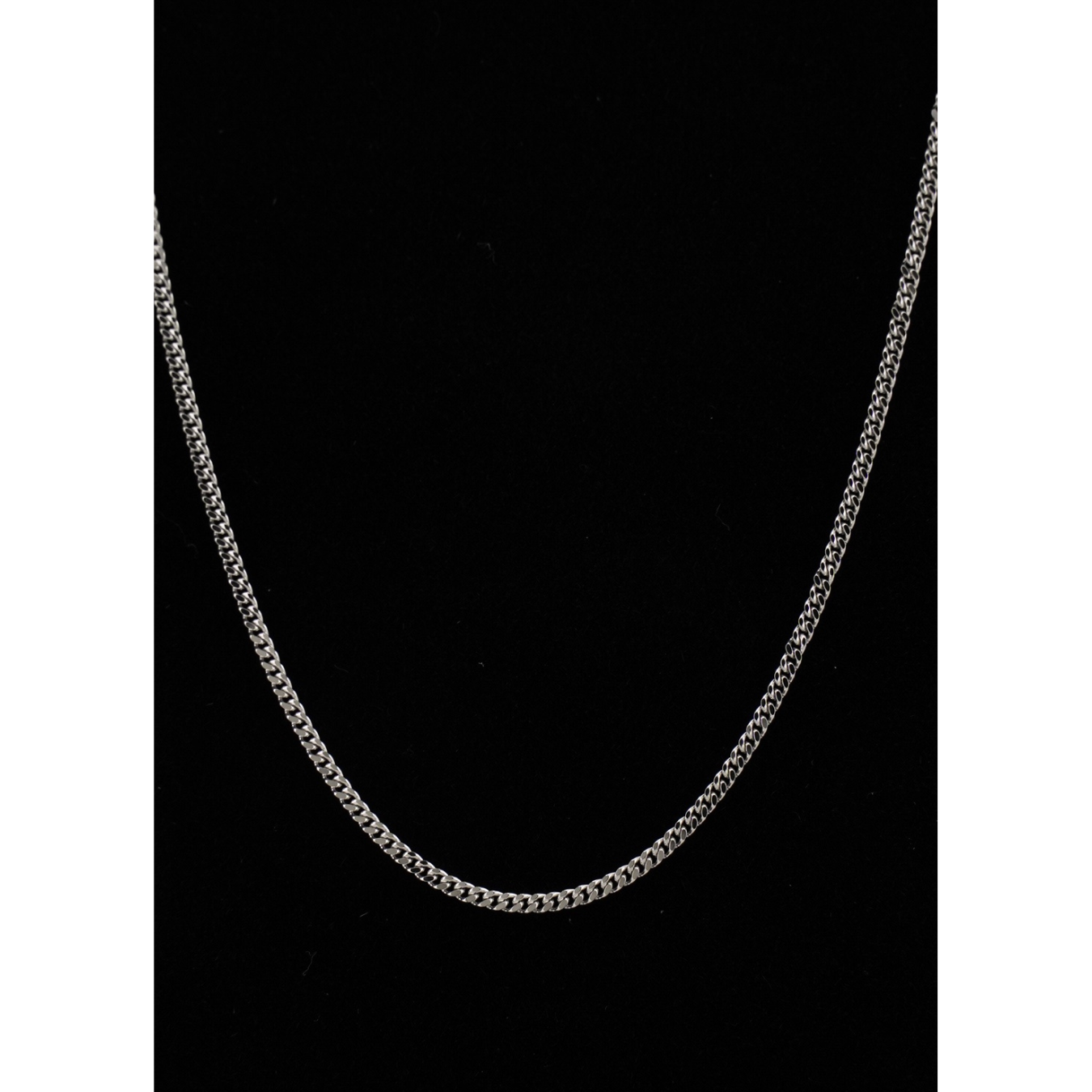 Delicate Sterling Silver Curb Chain