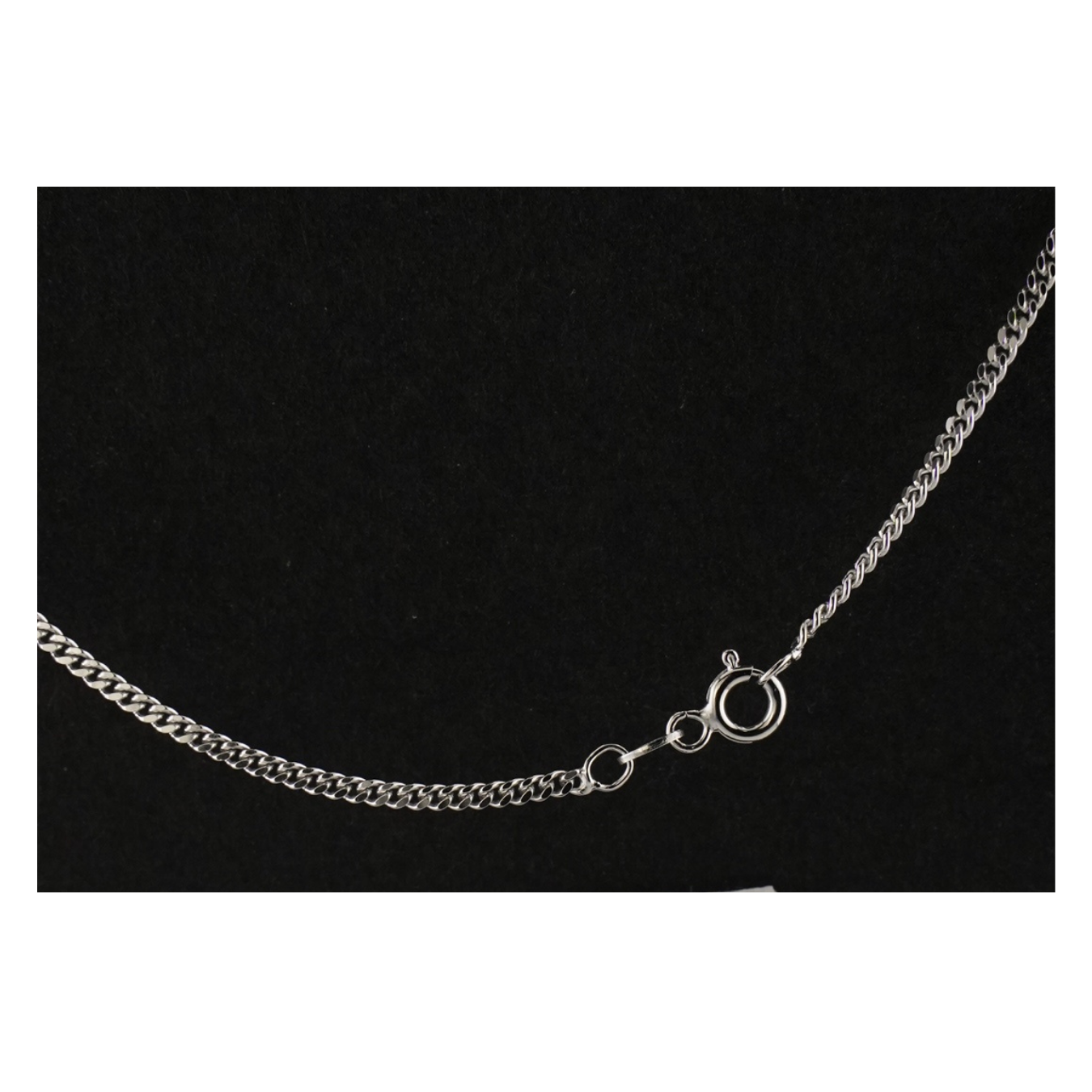 Delicate Sterling Silver Curb Chain
