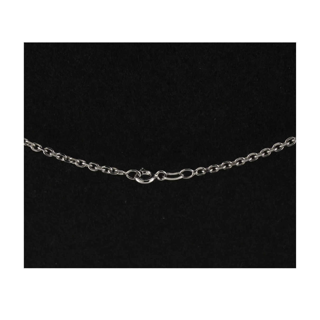 Elegant Sterling Silver Link Necklace