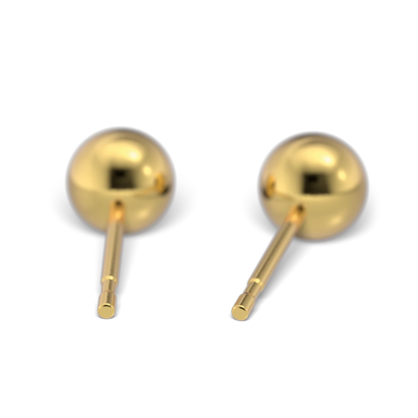 Studex Ball surgical steel gold plated  4mm - SENSITIVE