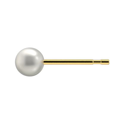 Studex Perle vergoldet - 4mm - SENSITIVE - TUBE CUBE