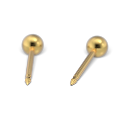 Ball - 3mm - 375 (9 carat) yellow gold