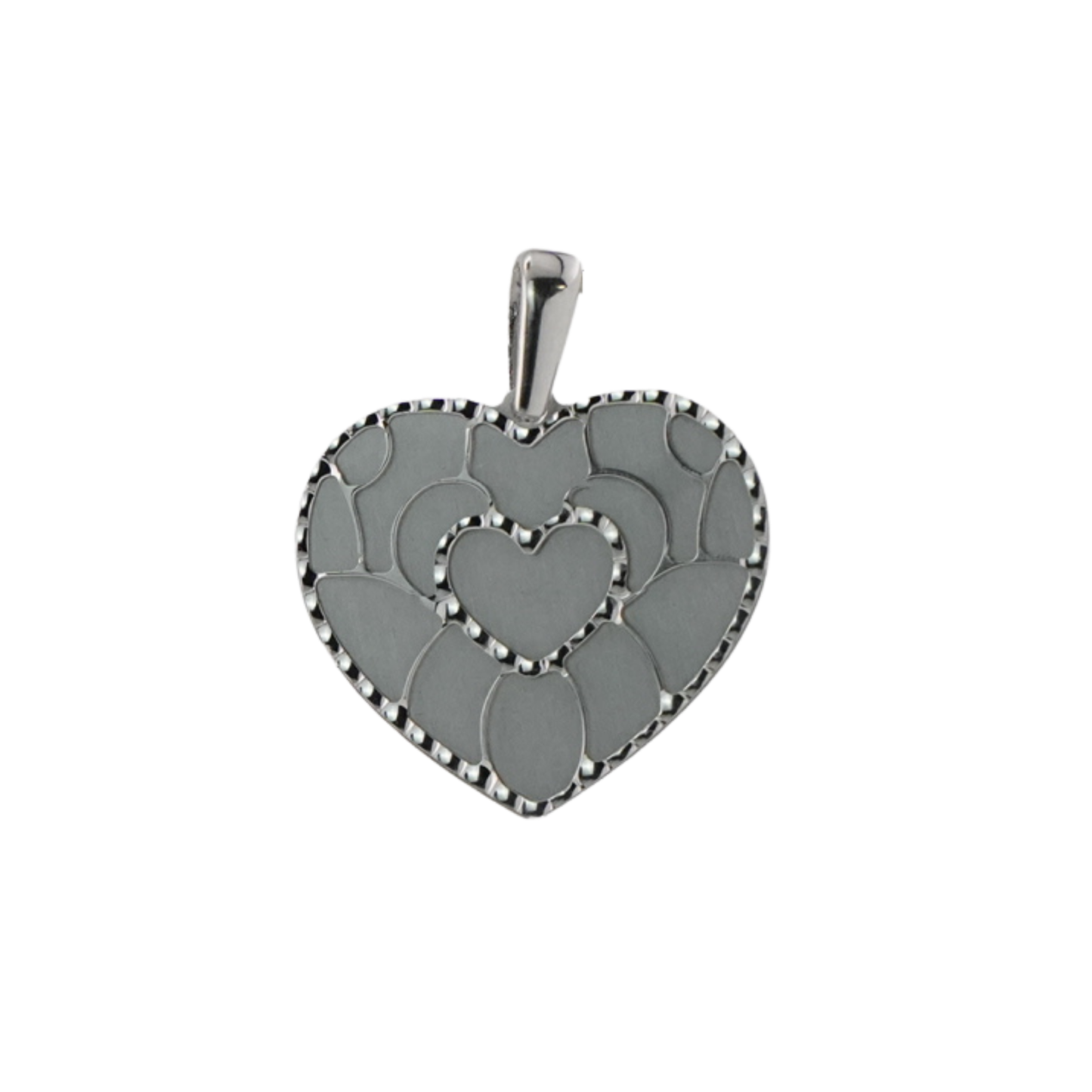 Mosaic Heart Pendant
