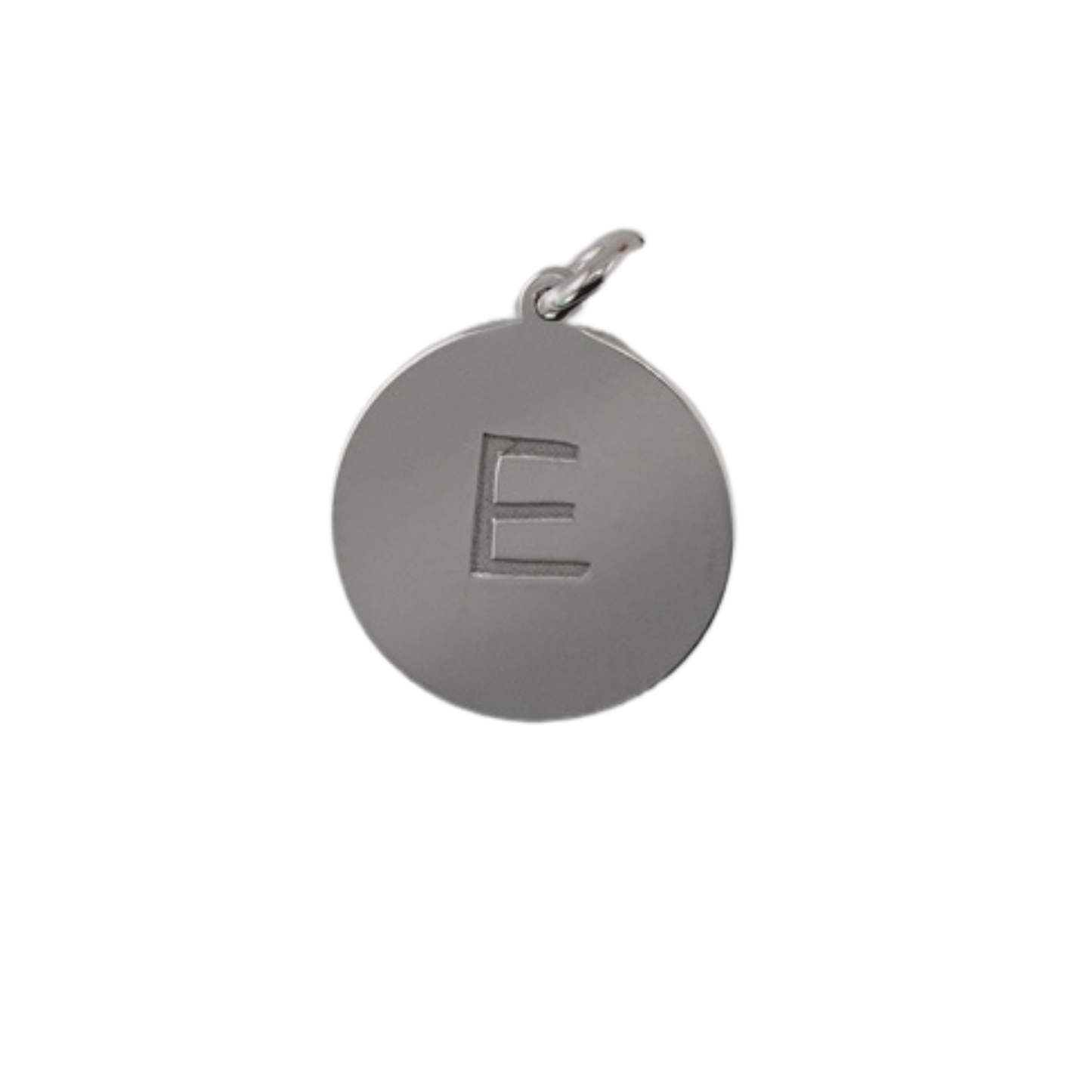 Charm-Anhänger mit der Initiale „E“ – Silber