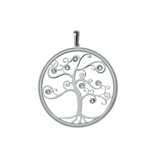 Crystal Tree of Life Pendant
