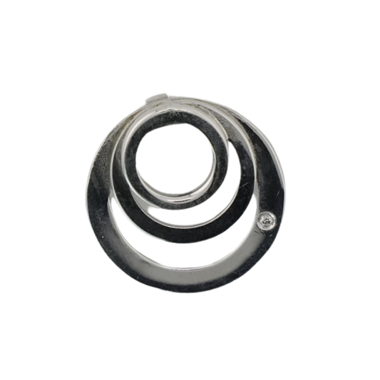 Triple Circle Drop Pendant