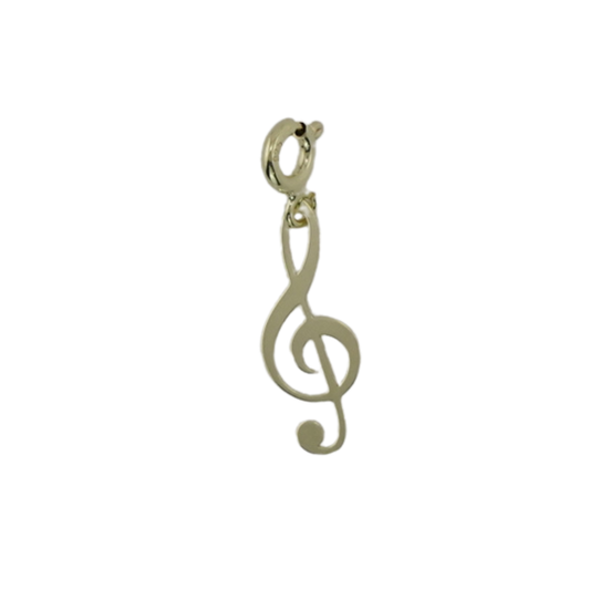Mini Treble Clef Charm