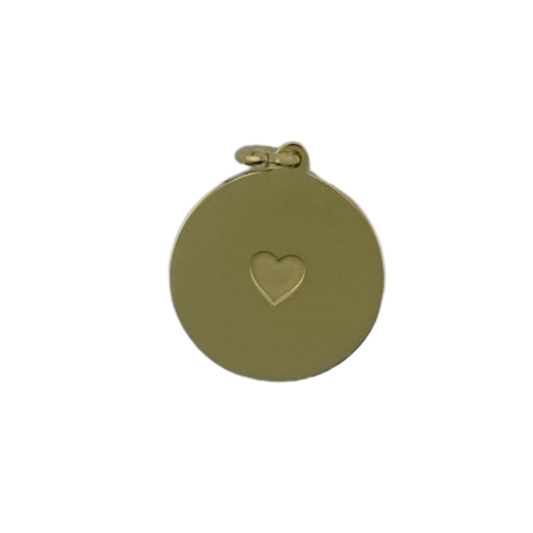 Gold Plated Initial "A" Pendant