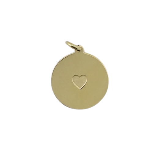 Gold Plated Initial "H" Pendant