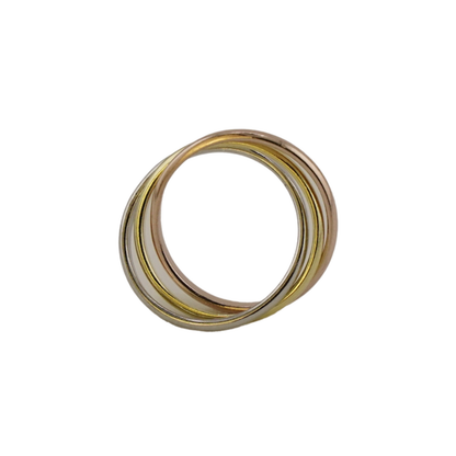Tri-Color Interlocking Rings
