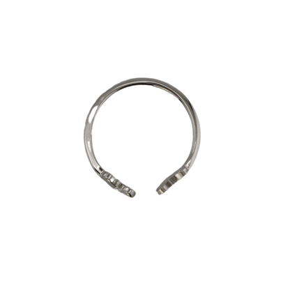 Double Heart Open Ring