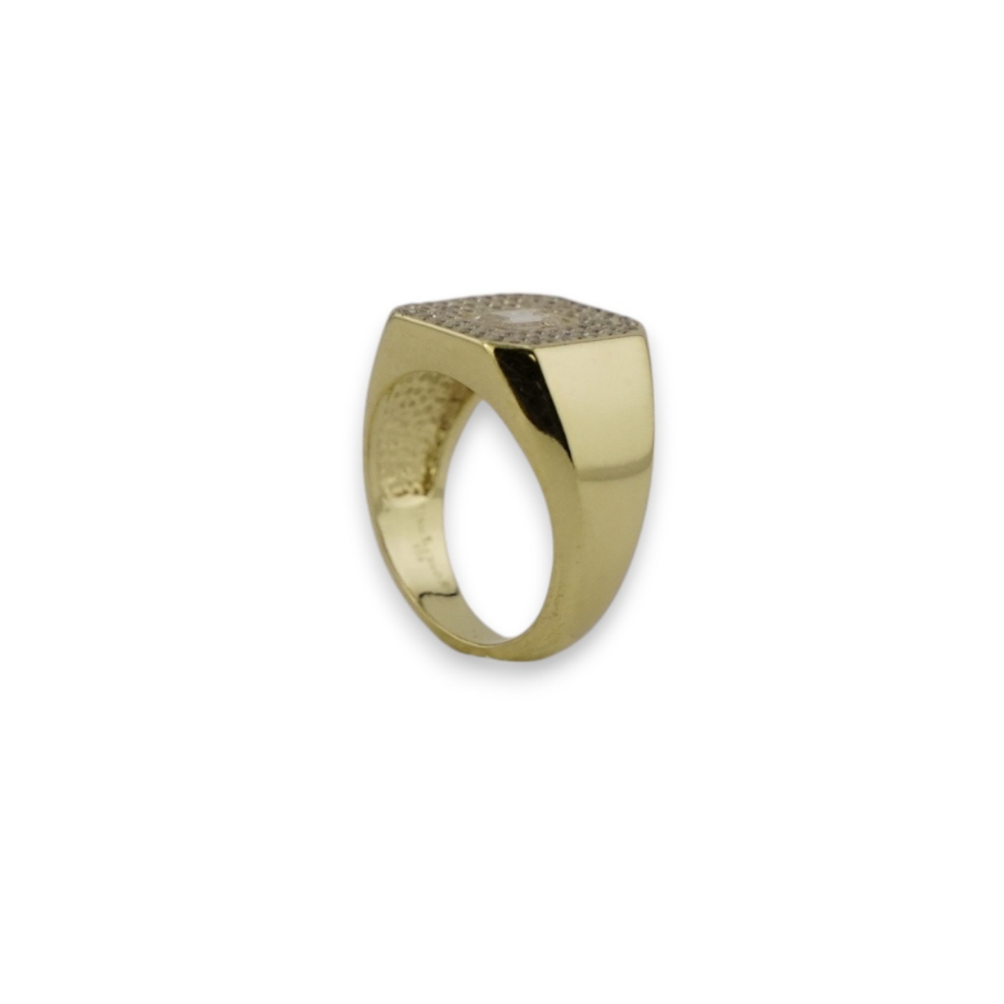 Emerald-Cut Center Stone Statement Ring