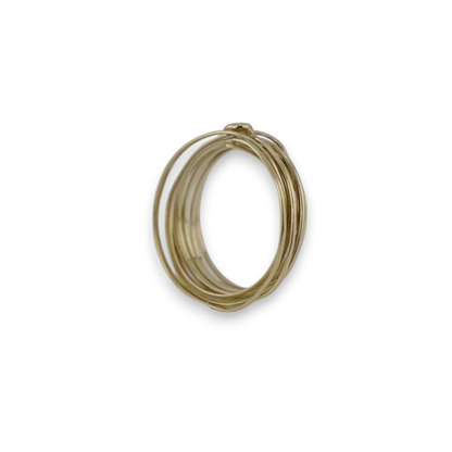 Sterling Silver Twist Band Ring
