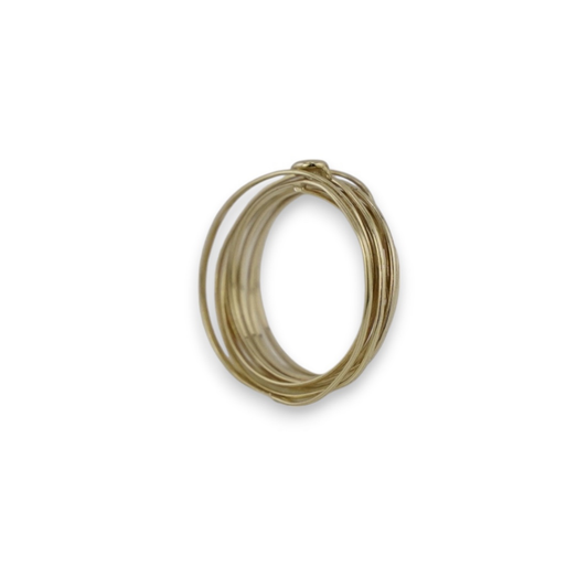 Sterling Silver Twist Band Ring
