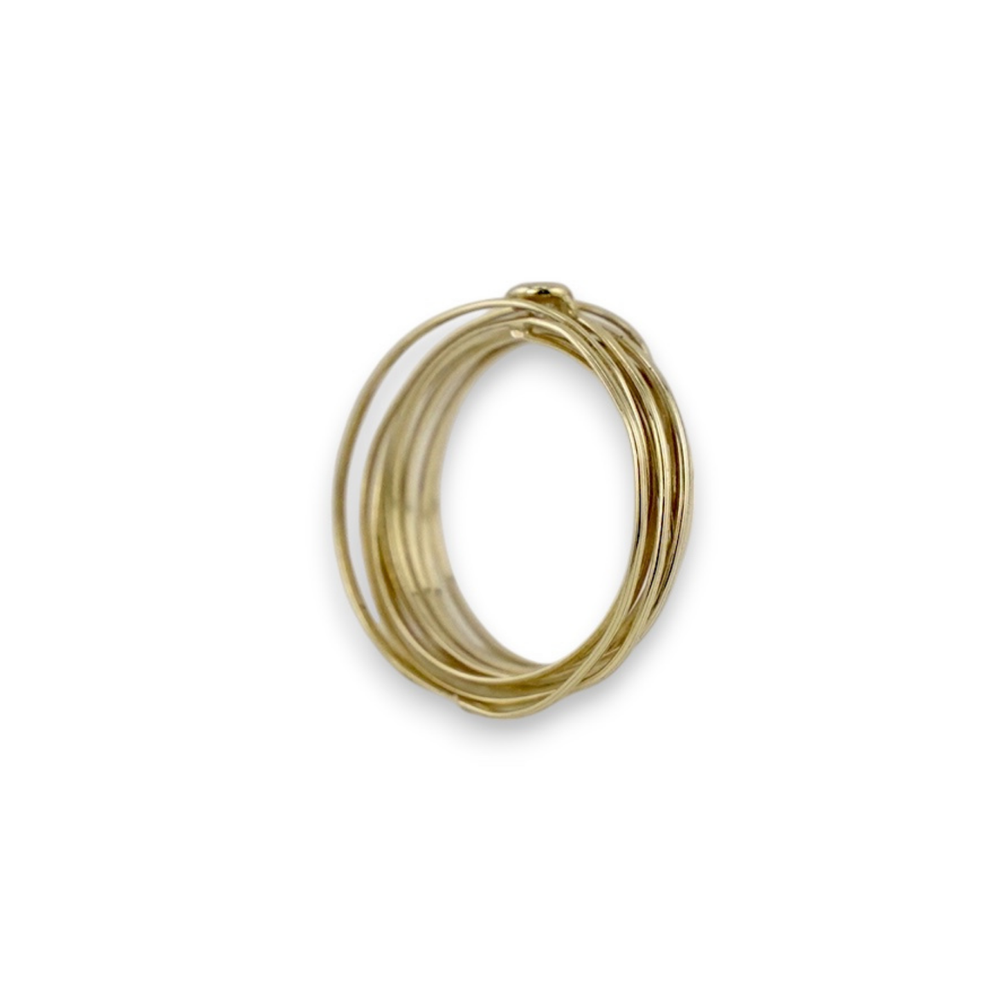 Sterling Silver Twist Band Ring