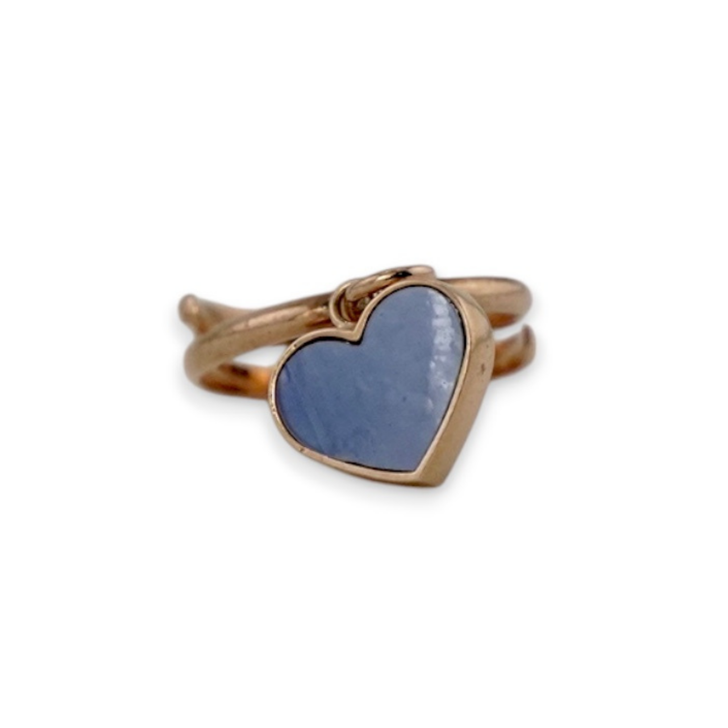 Modern Rose Gold Plated Band Ring