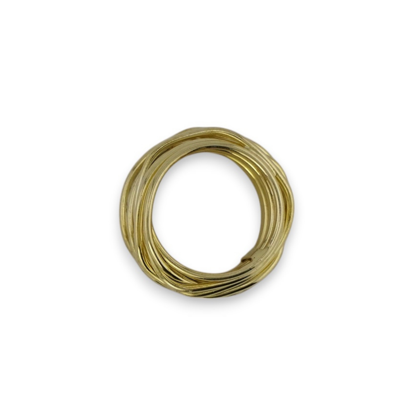 Twist Stack Gold Plated Ring