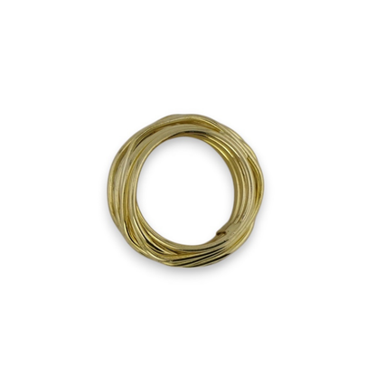 Twist Stack Gold Plated Ring