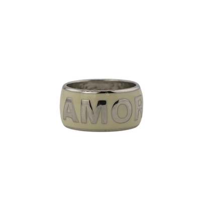 Amor Statement Band Ring
