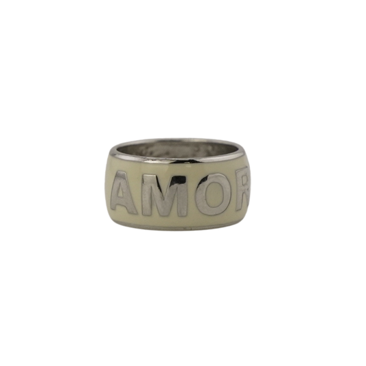 Amor Statement Band Ring