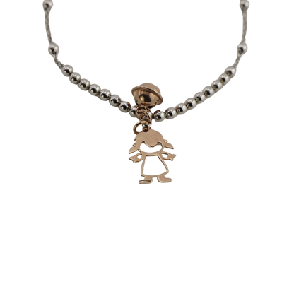 Armband mit kleinem Bettelanhänger
