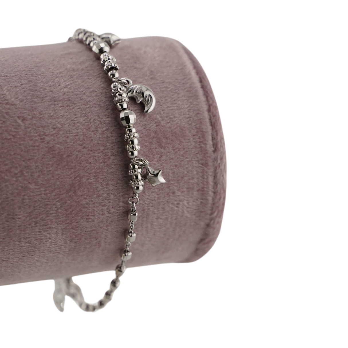 Celestial Trio Charm Bead Bracelet