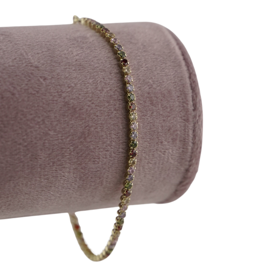 Delicate Multi-Stone Bracelet