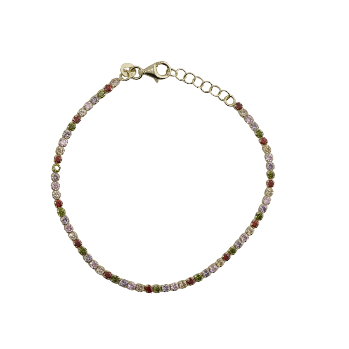 Delicate Multi-Stone Bracelet