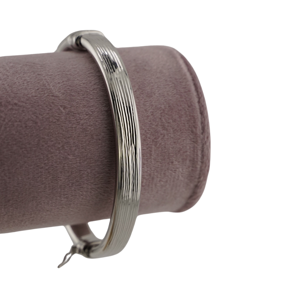 extured Wide Bangle Bracelet
