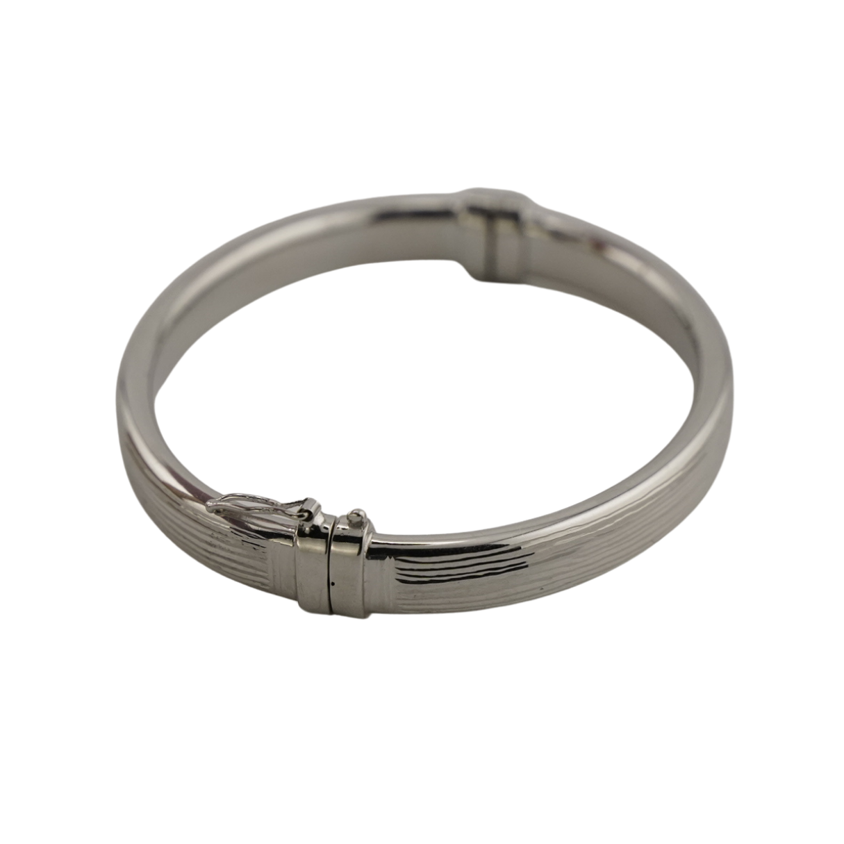 extured Wide Bangle Bracelet