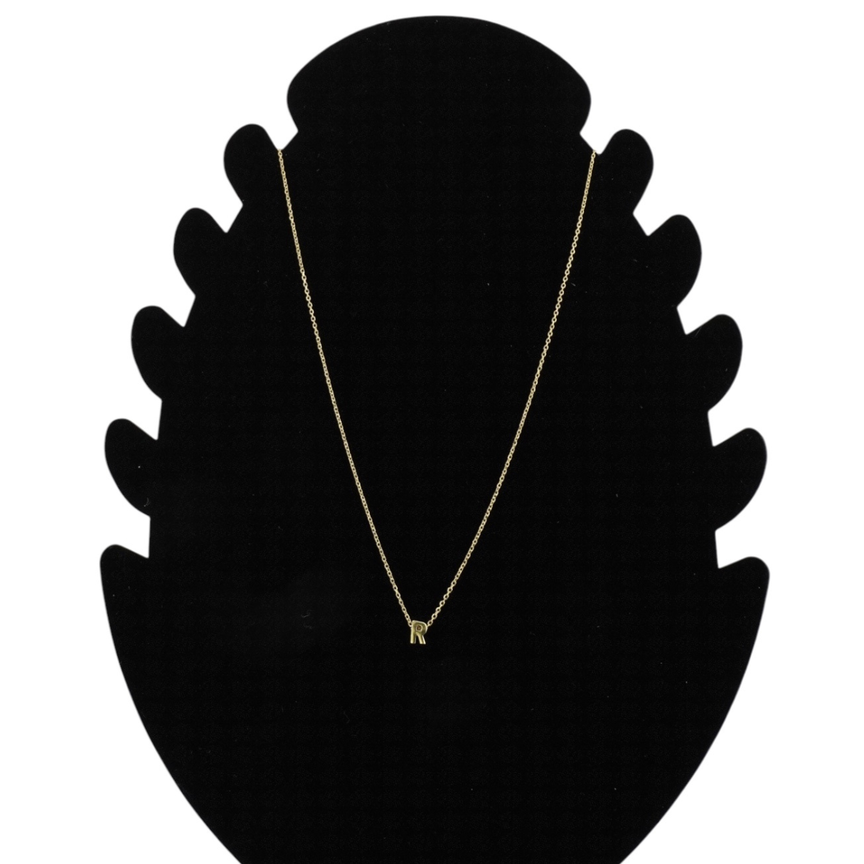 Initial R Necklace