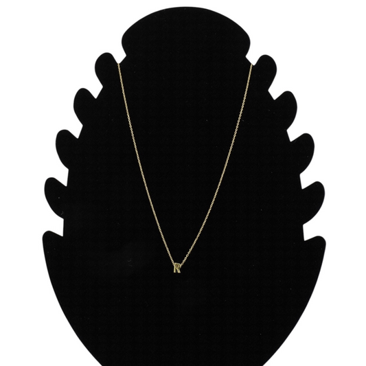 Initial R Necklace