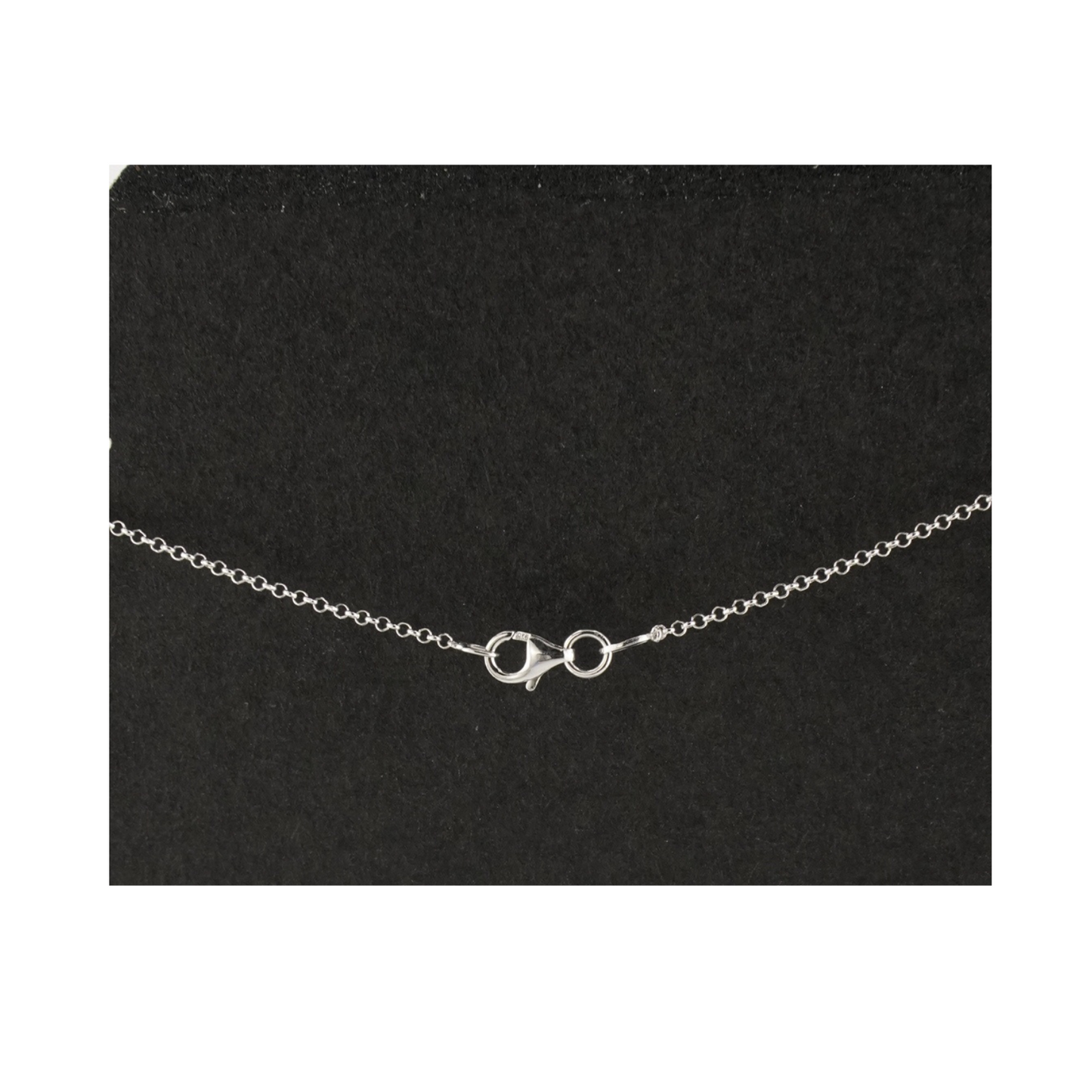 Nested Square Outline Pendant Necklace