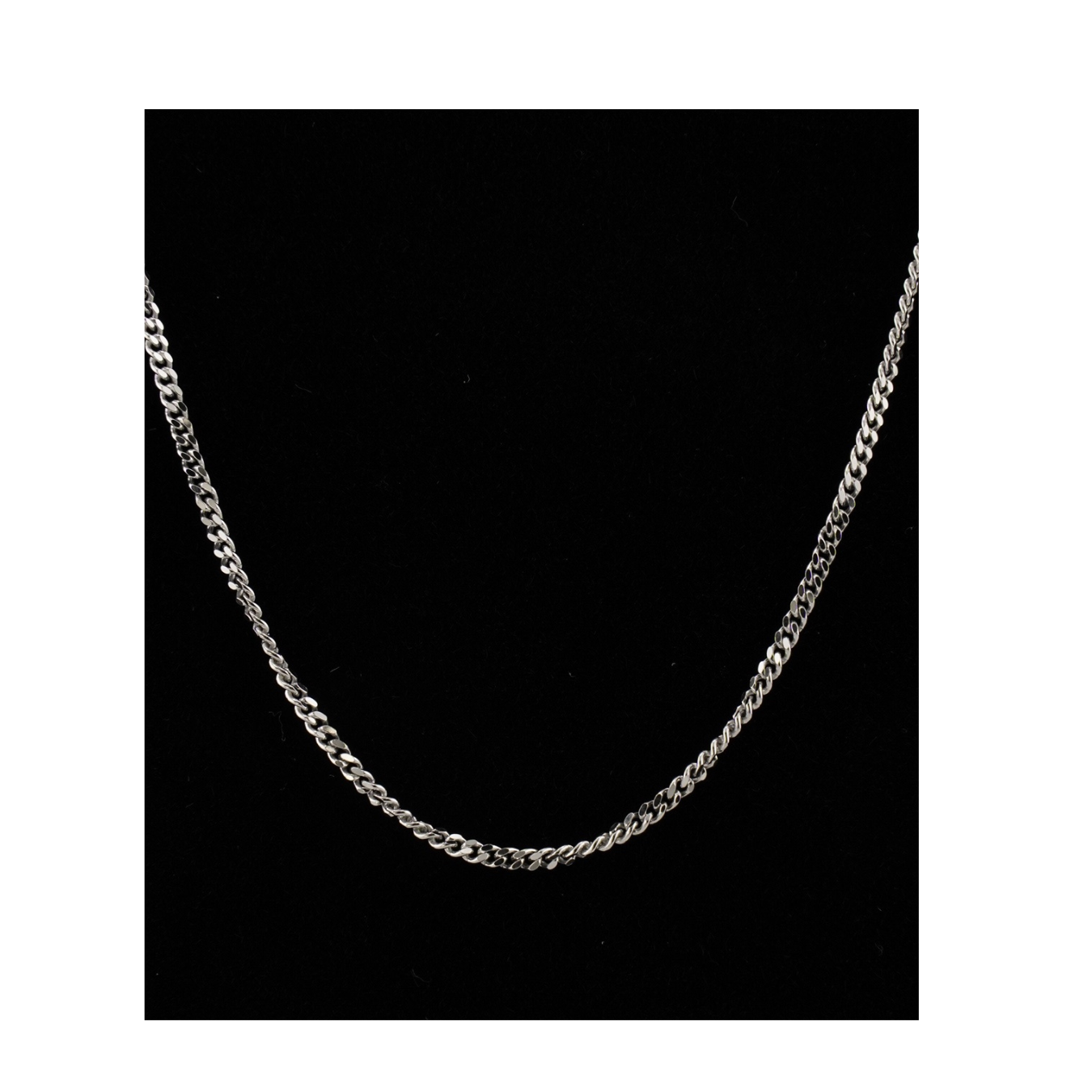 Classic Sterling Silver Curb Chain