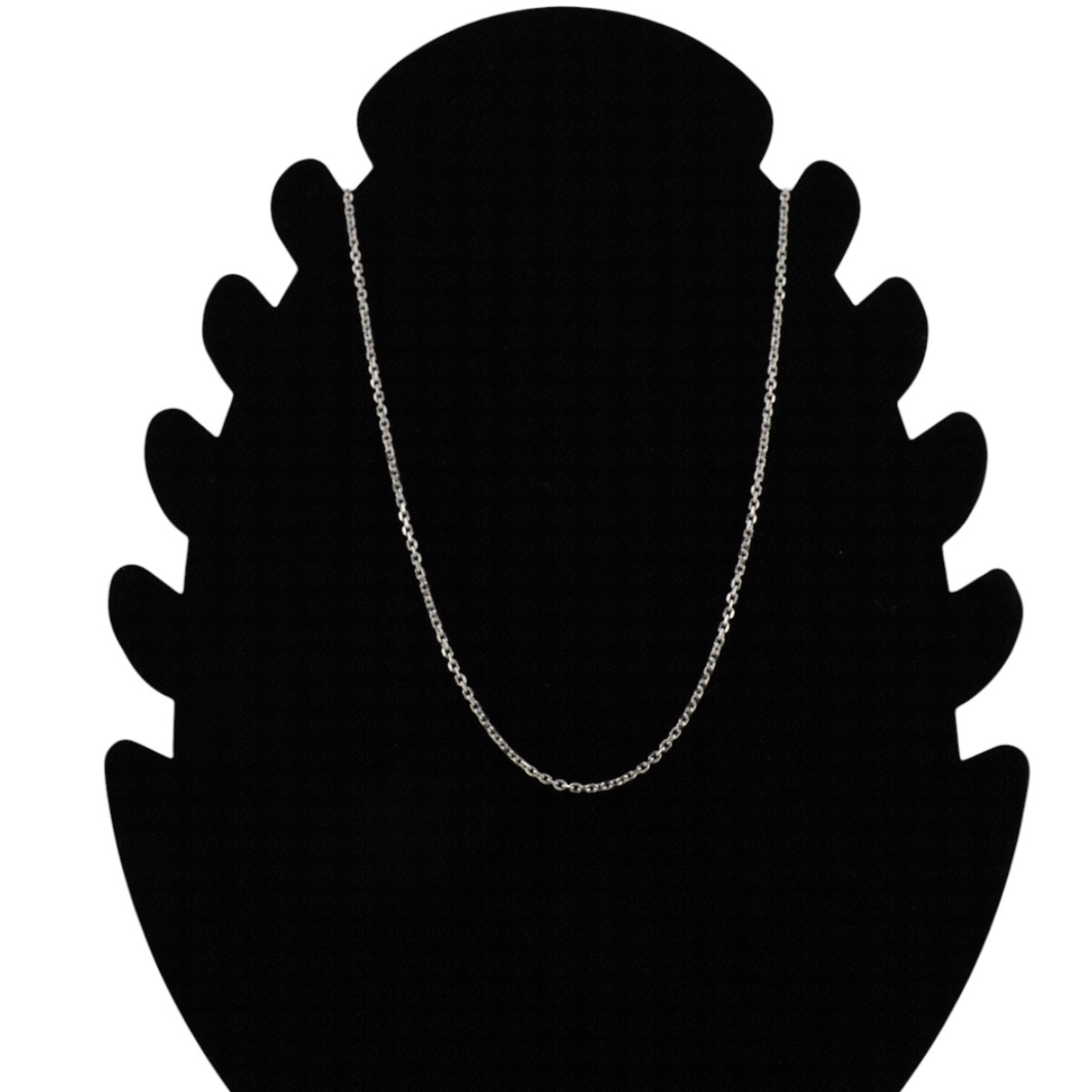 Elegant Sterling Silver Link Necklace
