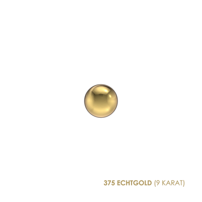 Ball - 3mm - 375 (9 carat) yellow gold